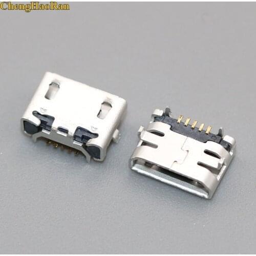 ChengHaoRan 3pcs 5 pin for Sony D2004,D2005,D2104,D2105 Xperia E1 DS,D2114 TV micro USB jack socket type-B Charge port Connector