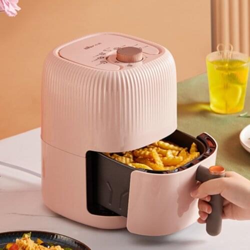 2L Air Fryer 1360W Electric Fryer Oil-free Healthy Fryer Cake Fries Induction Cooker Bear/QZG-A14U1
