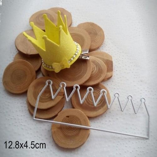 Crown Metal Dies Cut Stencil Template for Embossing DIY Scrapbooking Paper Album Gift Cards Making New Dies Scrapbooking Cut