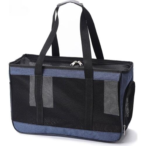 Pet outing bag summer breathable mesh bag Teddy Bomei pet bag cat handbag cat bag pet supplies cat carrier dog backpack