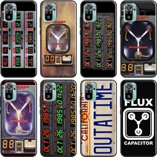 Back to the Future Flux Capacitor Soft Case For Redmi 9A 8A 7A 6A 9 9C Cover For Xiaomi Redmi Note 9 10 Pro 8 7 6 8T 9S K40