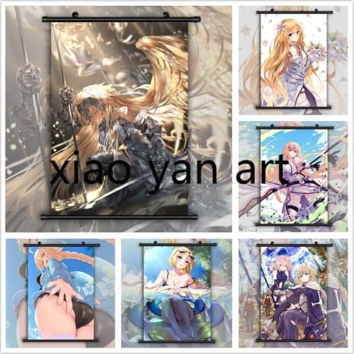 Fate Grand Order Apocrypha Ruler Anime 5D Diamond Painting Diamond Inlaid DIY Full Diamond Embroidery Living Room Home Decor