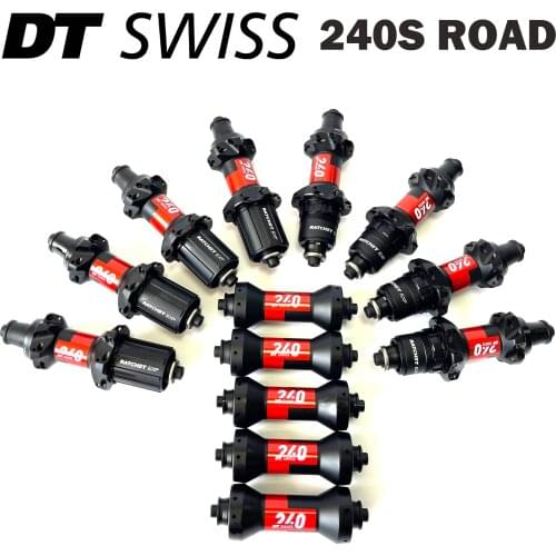 Original DT Swiss 240 road v bicycle brake hubs front 20h rear 24h HG XDR road bike hub 11 spee