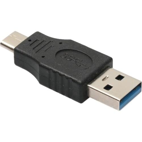 USB 3.0 (Type-A) Male to USB3.1 (Type-C)Male Connector Converter Adapter