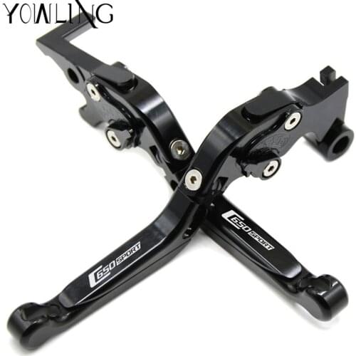 Brake Clutch Levers For BMW C650 Sport Levers CNC Motorcycle Clutch Brake Lever Adjustable Extendable Motorbike Clutch Levers