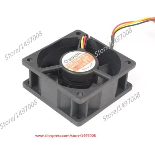 SUNON KDE1206PTB1 DC 12V 2.2W 60x60x25mm Server Cooling Fan