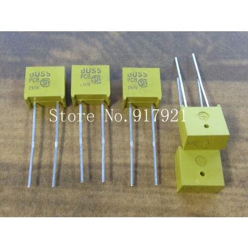 [ZOB] The United States Bussmann BUSS circuit board type fuse 250V1/2A circuit board type fuse --20PCS/LOT