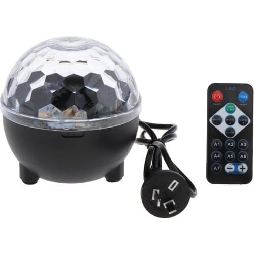 1pc 6 Colored Disco Party Lights Stage LED Flashing DJ Colored Lamp AU