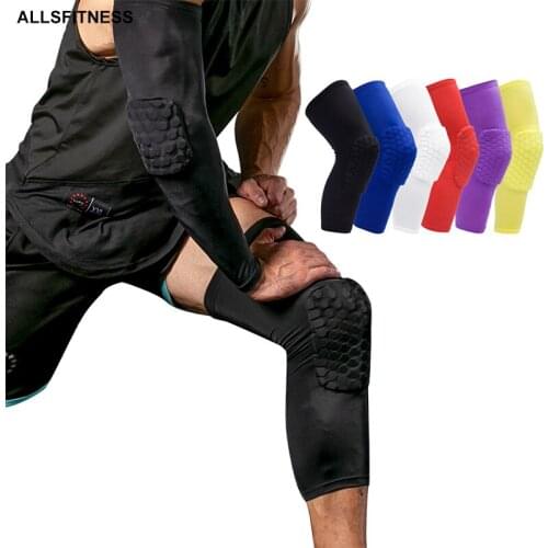 1 PCS Ultralight Basketball Knee Pads Protector Compression Sleeve Honeycomb Foam Brace Kneepad Fitness Gear Volleyball Support