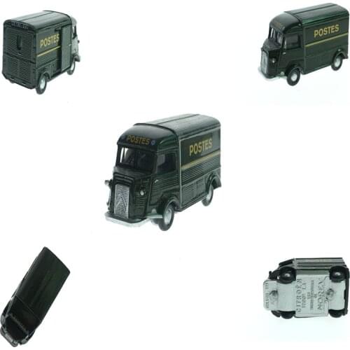 2PCS/lot Model POSTES Cars 1:87 TT HO Scale For Building Railway Train Scenery Railway Modeling
