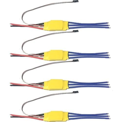 4pcs RC plane airplane BEC 30A ESC Brushless Motor Electronic Speed Controller Levert Dropship for QAV250 ZRM250 Quadcopter