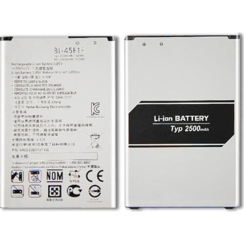 BL-45F1F Battery For LG K8 K4 K3 M160 LG Aristo MS210 2410mAh X230K M160 X240K LV3 (2017 Version K8) BL 45F1F with Track Code