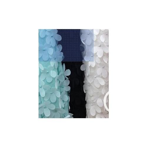 Free shipping Chromo Phous Three-dimensional Applique Handmade Embroidery Lace Cloth High Quality Cloth