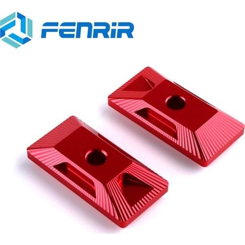 FENRIR Motorcycle CNC Aluminum Alloy Rear Fork Spindle Chain Adjuster Blocks Cover For Kawasaki Ninja 400 Ninja400 2018