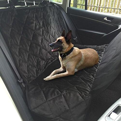 Dog Car Seat Cover View Mesh Waterproof Pet Carrier Car Rear Back Seat Mat Hammock Cushion Protector