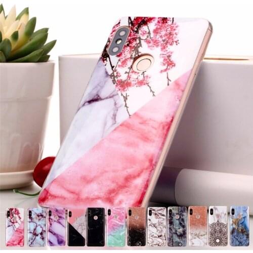 Marbling TPU Case For Xiaomi Redmi Note 5 / Note 5 Pro Case Ultra-Thin Silicone Phone Cases For Xiaomi Redmi 5A / 5 Plus Cover