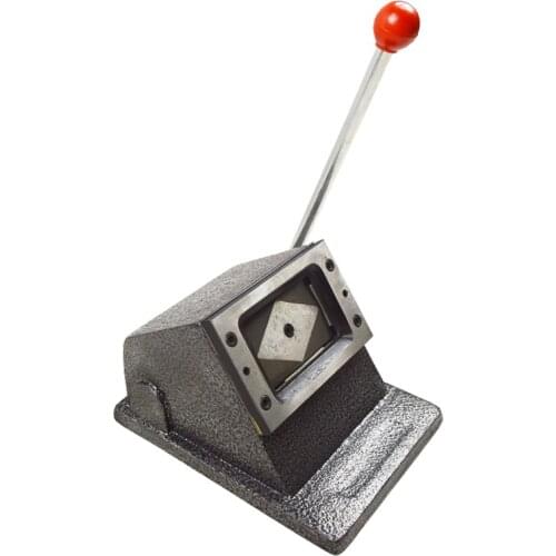 CR80 All Metal PVC Card Die Cutter,Manual PVC Business Card Cutter