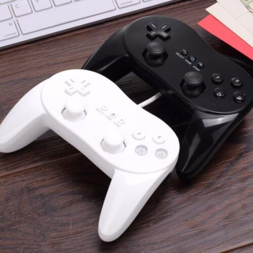 Gamepads New Classic Wired Game Controller Gaming Remote Pro Gamepad Shock Joypad Joystick For Nintendo Wii Second-generation