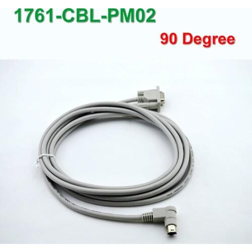 Allen Bradley Micrologix Cable serial 1761-CBL-PM02 90 deg end
