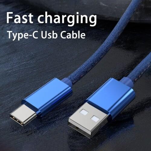 Cowboy Knitting USB C Cable Fast Charging Cable for Huawei Xiaomi Redmi Note 8 Type C Cable Phone Accessories Charger USB Cable
