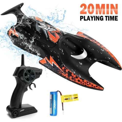 JJRC S6 RC Boat 2.4G Remote Control Speed mini Boat Dual Motors 10km/h 20 min Using time RC Ship Speedboat Electric Toy VS H128