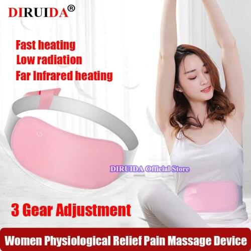 VIP LM Women Period Pain Massager Device Dysmenorrhea Pain Relief Menstrual Analgesic Pain Uterus Cold Heating Belt Mat