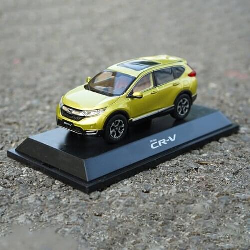 1:43 Scale Diecast Metal for CRV C-RV 2017 SUV Boutique Alloy Car Model Toys