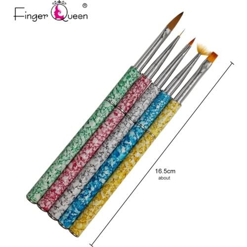 Nail Brush set 5pcs Painting For Gradient For Gel Nail Polish Painting Drawing