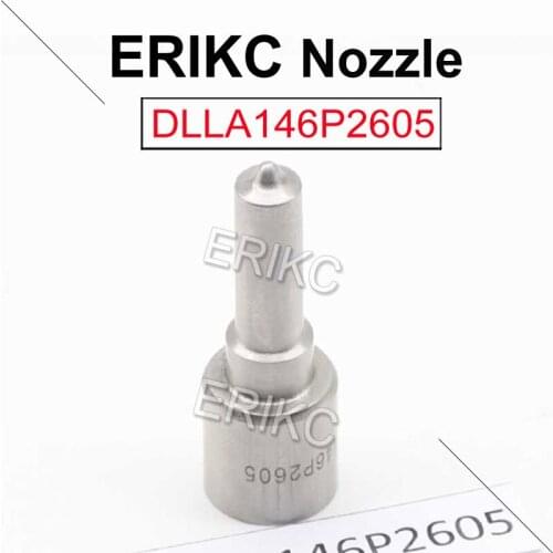 DLLA146P2605 Common Rail Diesel Injector Nozzle Tip DLLA 146 P 2605 Black Needle Sprayer 0 433 172 605 For LOVOL 0445120486