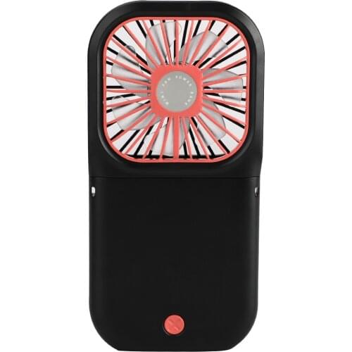 IHoven Portable Table Fan USB Rechargeable with Power Bank Hand Held Fan 180° Adjustable Desktop Mini Fan for office Home