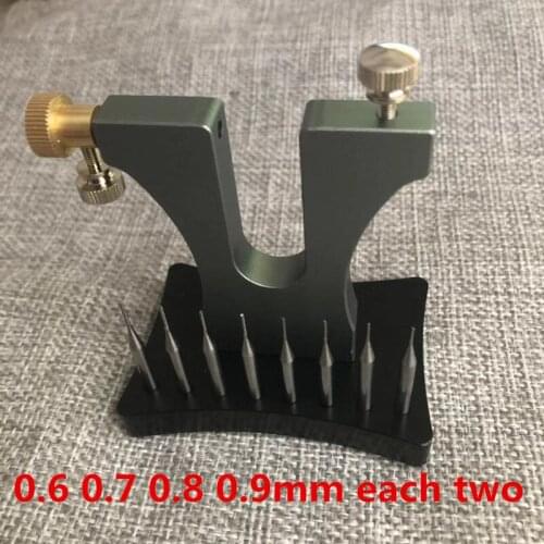 Professional Stainless Steel 8 Pins Damaged Screw Extractor Broken Screw Remover Tool tool for watchmaker watch repair tool