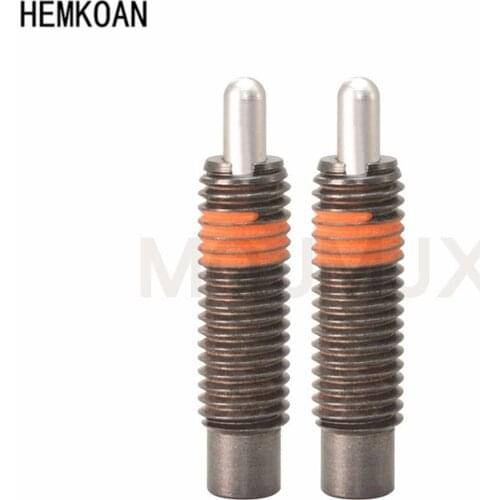 Light load spring plunger, Gundam top pin stroke Lock pin screw fixed position pin Threaded telescopic plunger