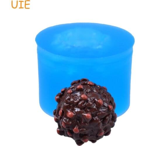 KYL151U 14.8mm Chocolate Ball Silicone Mold - for Sugarcraft, Fondant, Baking Tools, Candy Making, Gum Paste, Icing, Resin Clay