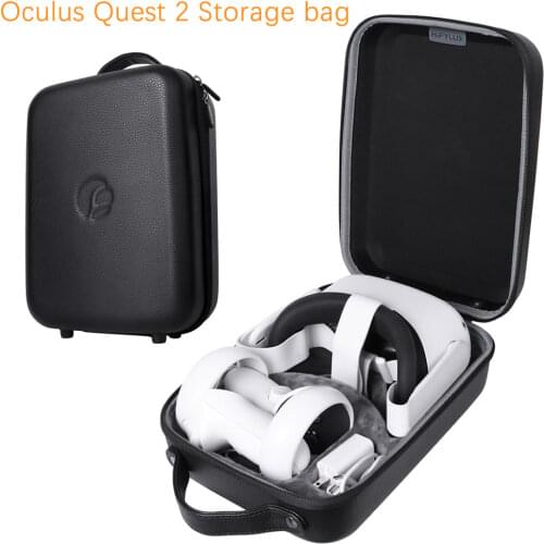 Storage Bag for Oculus Quest 2 Case Accessories Carrying Case VR Glasses Gamepad Zipper Travel Bag