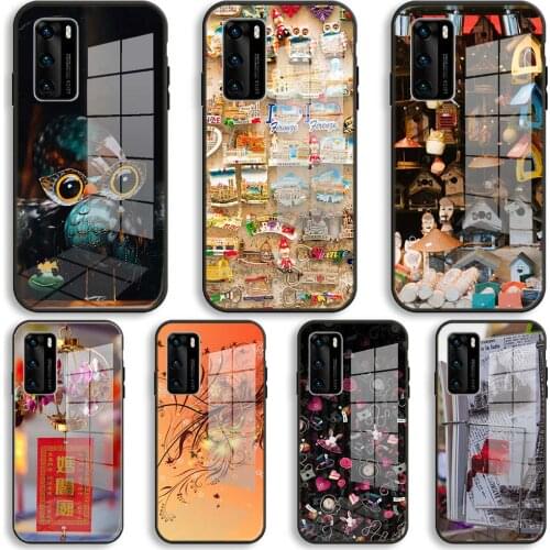 Souvenir Iphone Cases Luxury For 12 11 Pro X XS Max XR 8 7 6 Plus SE 2020 S Mini Balck soft Glass Cover