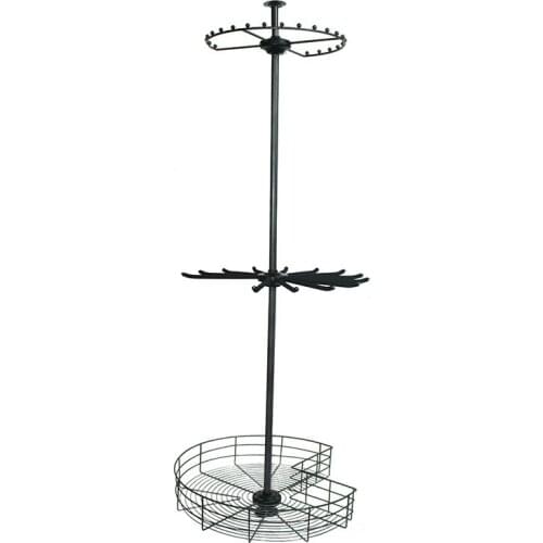 Wardrobe Rotating Clothes Hanger Cloakroom Multi-layered Corner Rotating Clothes Rail Clothes Hanger 360 Degree Corner Hanger