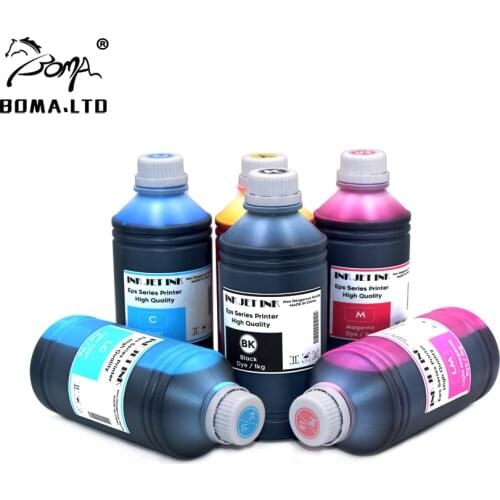 BOMA.LTD Good 673 T6731 - T6736 Water Soluble Ink For EPSON Eco Tank L800 L1800 L803 L805 L810 L850 Printer Cartridge Dye Ink