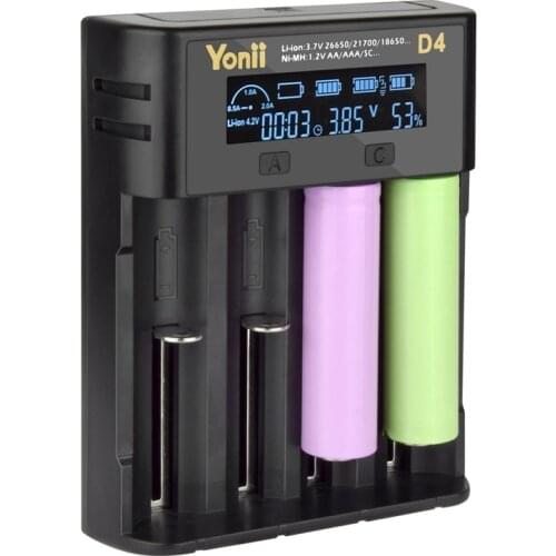 18650 LCD Battery Charger Digital Show Battery Box DIY Lithium Battery Charger Box for Li-ion Battery