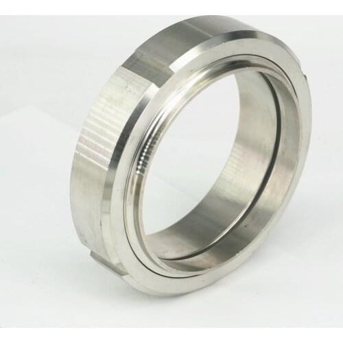 102mm SS304 Stainless Steel Sanitary T Thead Weld On Socket Union Set Pipe Fitting For Food Industries