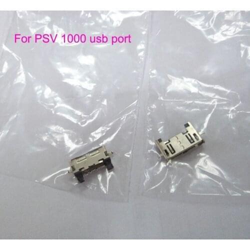5pcs For PSvita PSV 1000 USB Port Data Charge Socket Connector for Playstation PS Vita PCH-1000 1001