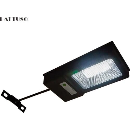 50W LED Solar Street Light Radar PIR Motion Sensor Wall Timing Lamp Waterproof for Plaza Garden Yard Remote Control