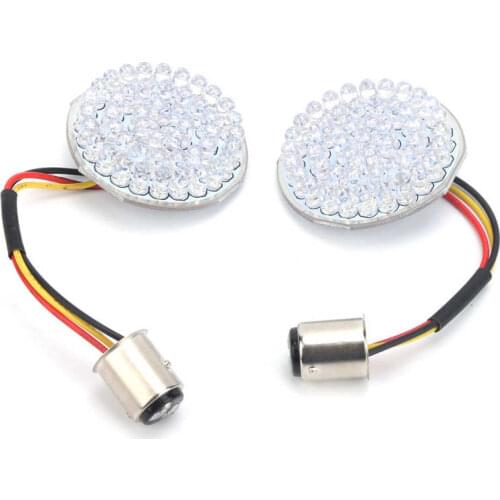 Car accessories LED Strip Light Motorcycle LED Turn Signal Indicator White Yellow Light High Brightness Fit for Touring