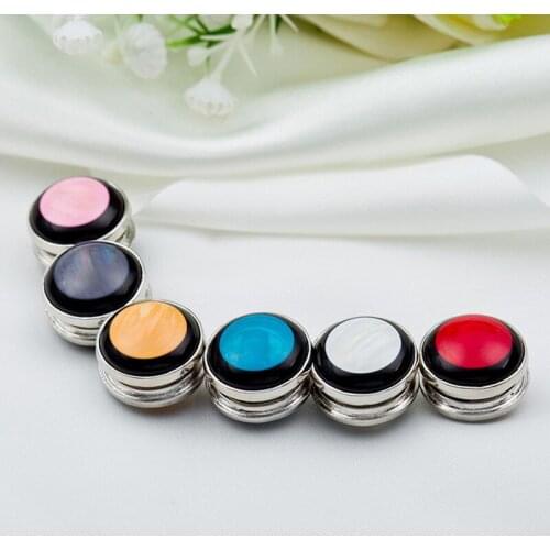 12pcs/lot Classic vintage planet veil fix pin metal elegant strong magnet brooch hijab accessories muslim scarf buckle
