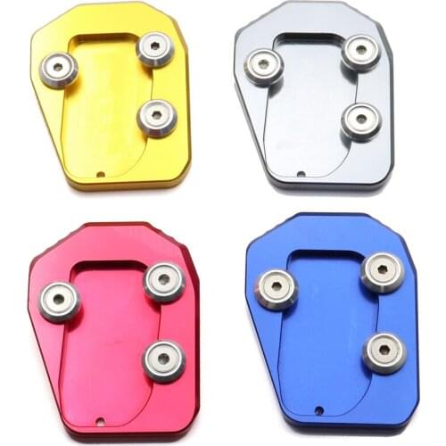 For YAMAHA MT MT-09 SP FZ-09 FJ-09 MT09 Tracer 900 GT XSR 900 2015-2021 Motorcycle Side Kickstand Stand Extension Support Plate