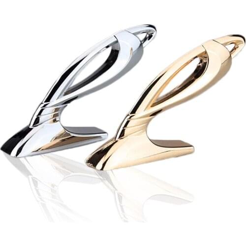 Brand new Car Styling JP Logo Front Bonnet Emblem Stand Hood Badge Decal Sticker Universal Fit Gold/Silver