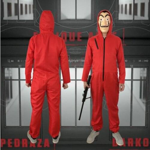 La Casa De Papel Salvador Dali Cosplay Costume Adult Salvador Dali Cosplay Movie Costume