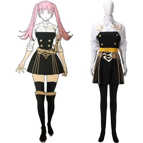 CostumeBuy Fire Emblem Three Houses Hilda Cosplay Women Skirt Halloween Costume Full Outfits Custom Made