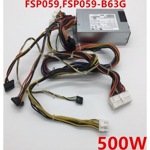 New PSU For Acbel Small 1U 500W Power Supply FSD059 FSD059-B63G