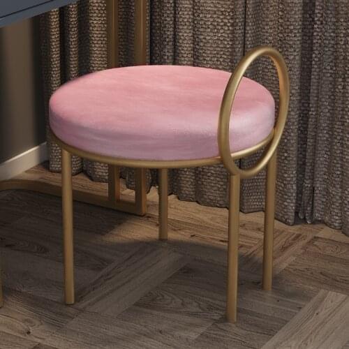 Nordic dressing stool makeup stool bedroom modern minimalist makeup chair dressing table girl cute stool
