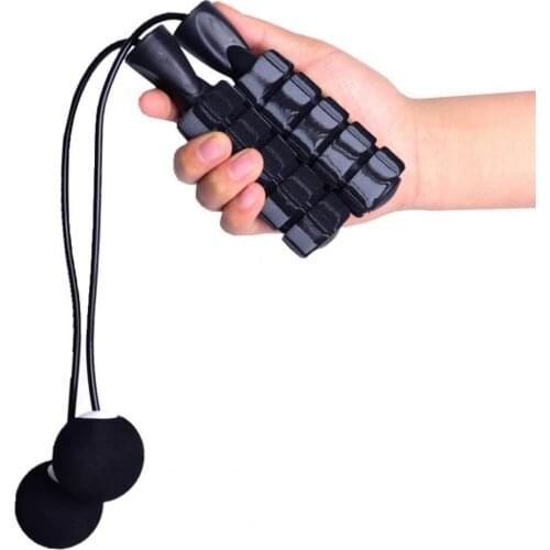 Sports Ropeless Skipping Rope Rubber Ball B Bearing Strength Training Resistance Ring Cordless Jump Rope for Gym Training